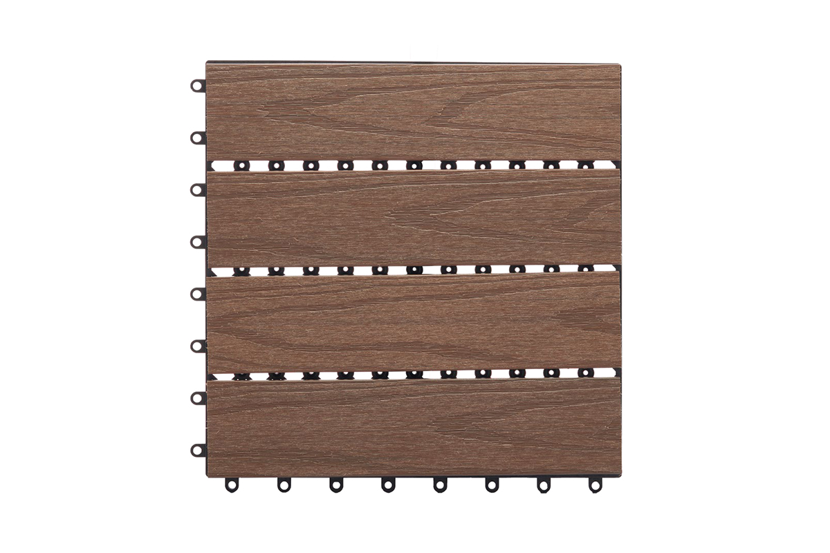 Premium Co-Extruded WPC Decking Tiles for Lasting Outdoor Beauty and Durability