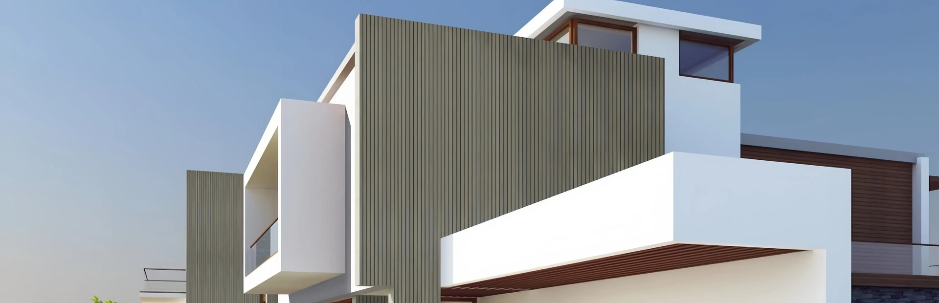 WPC Wall Cladding Application